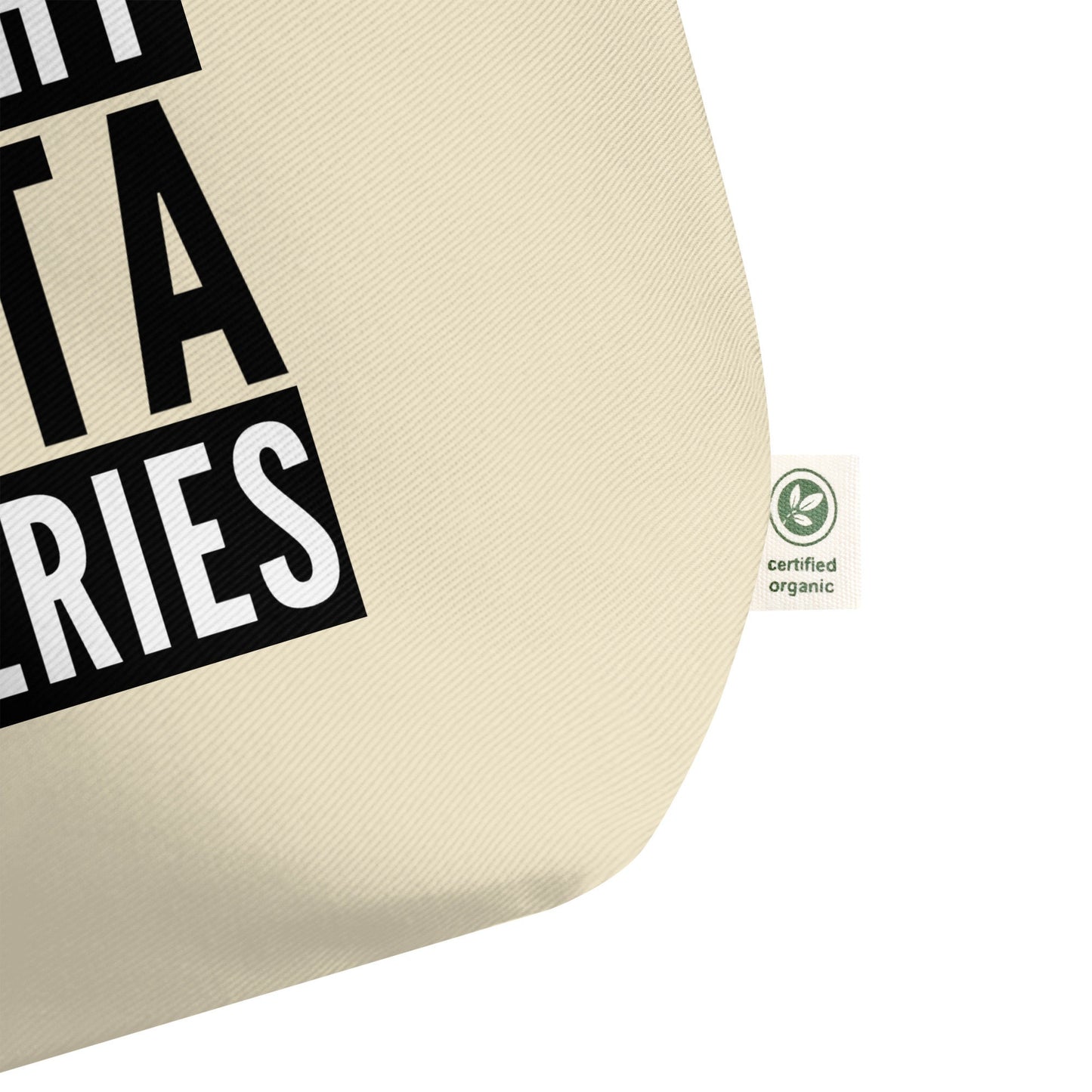 Straight Outta Groceries Eco Tote Large Bag Gift Idea for Anyone No More Plastic or Paper Bags Heavy Duty Reusable Shopping Bag Canvas Bag