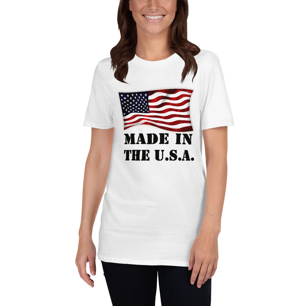 Made in the USA T-Shirt, T-Shirt for guys, T-Shirt for girls, 4th of July, American, USA, T-Shirt, Shirt for Men, Shirt for Women, Military