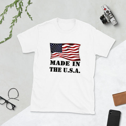 Made in the USA T-Shirt, T-Shirt for guys, T-Shirt for girls, 4th of July, American, USA, T-Shirt, Shirt for Men, Shirt for Women, Military