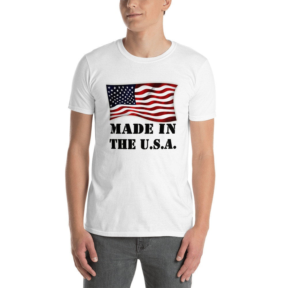 Made in the USA T-Shirt, T-Shirt for guys, T-Shirt for girls, 4th of July, American, USA, T-Shirt, Shirt for Men, Shirt for Women, Military