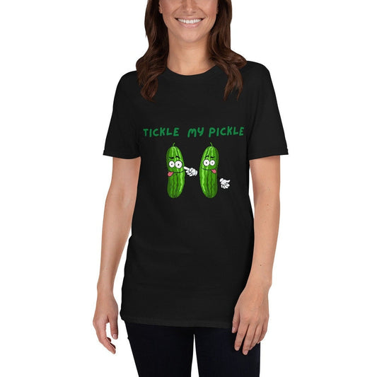 Tickle My Pickle Cute Silly Funny T-Shirt for the Pickle Lover in Your Life Gift Idea for the Women or Men Foodies in Your Life Tee Shirt