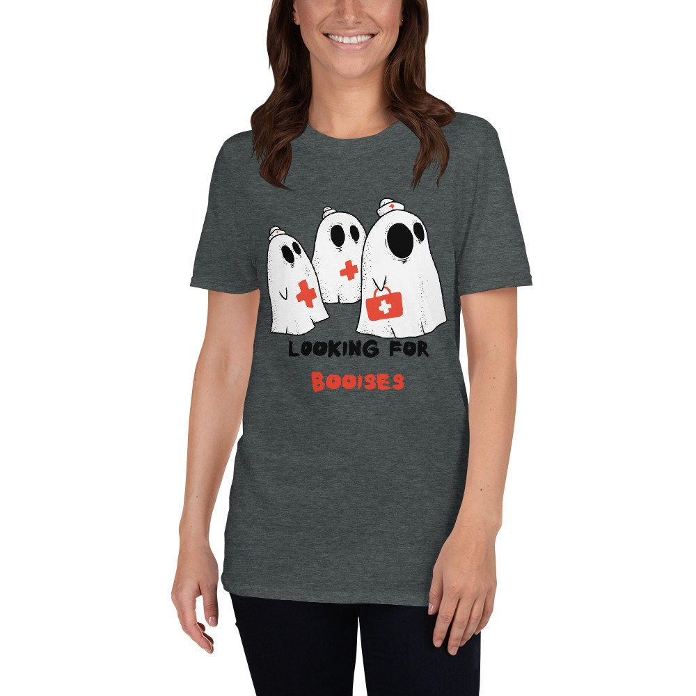 Looking For Booises for the Nurse RN MA Doctor or Medical Professional that You Love for Friends or Family Halloween Ghosts Tee Shirt Gift