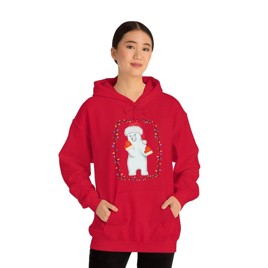 Christmas Snowman Unisex Heavy Blend Hooded Sweatshirt for Adults or Kids Great Gift Idea for Family, Friends, Anyone that Loves Christmas